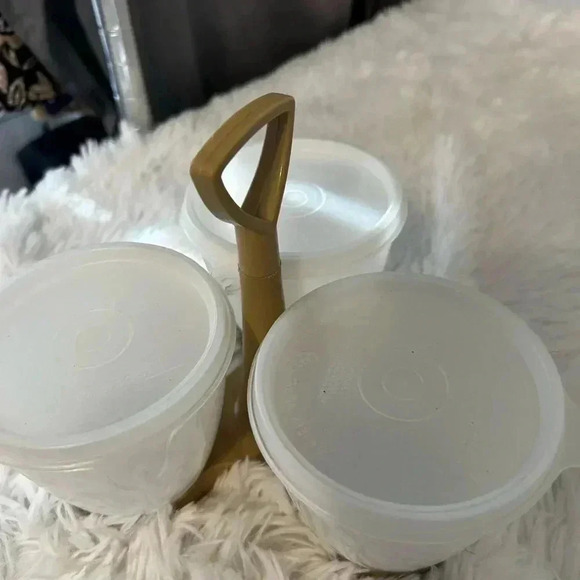 Vintage‎ Tupperware condiment caddy. - Picture 5 of 7